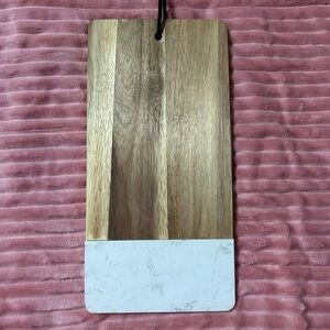 Wood and Marble Cutting Board